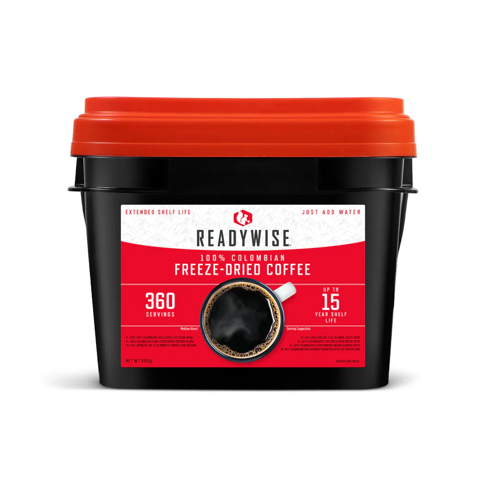readywise 360 portionen, kaffeeeimer, bis zu 15 jahre haltbar