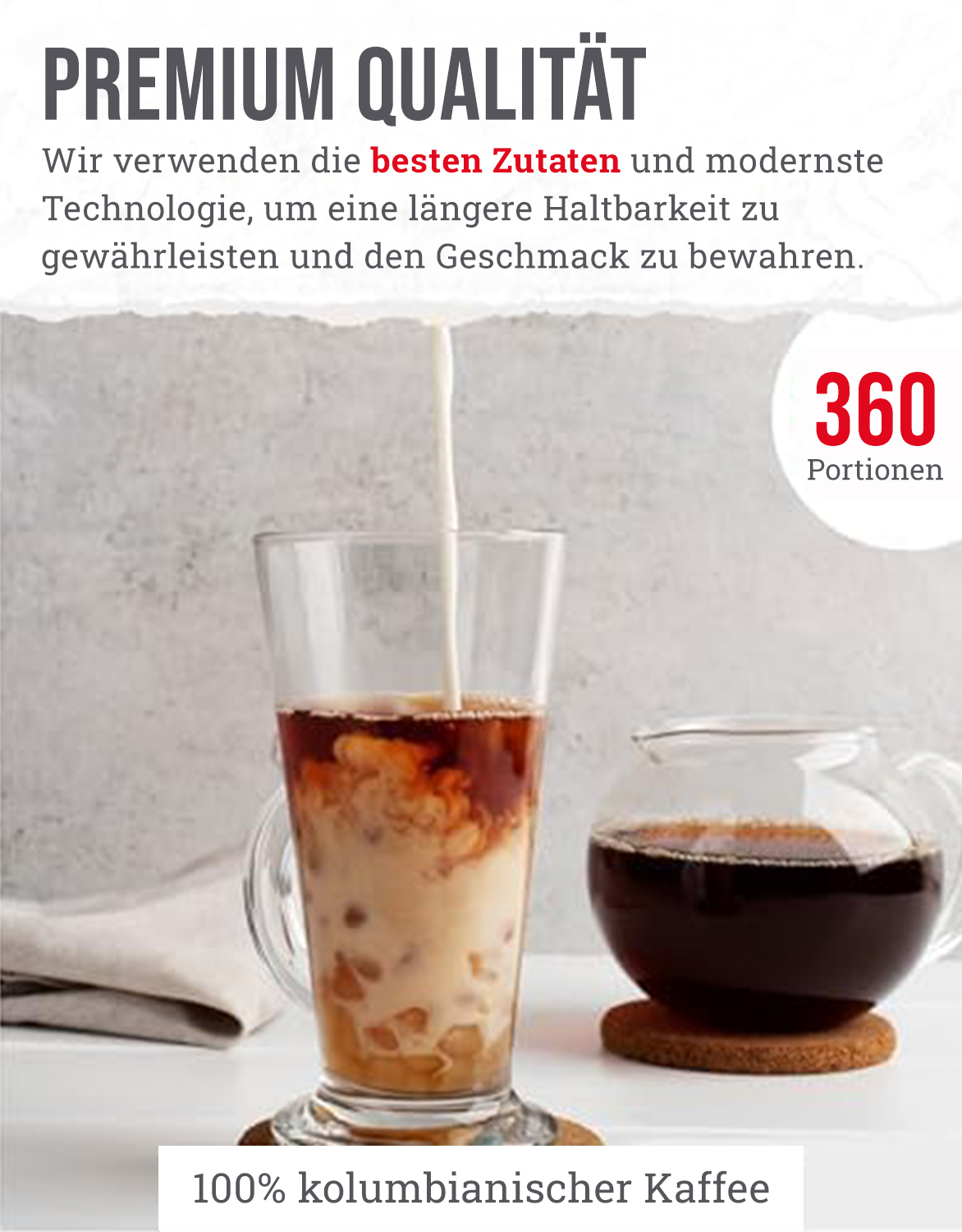 readywise 360 portionen, kaffeeeimer, bis zu 15 jahre haltbar