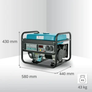 k&s lpg/gasoline generator ks2900g