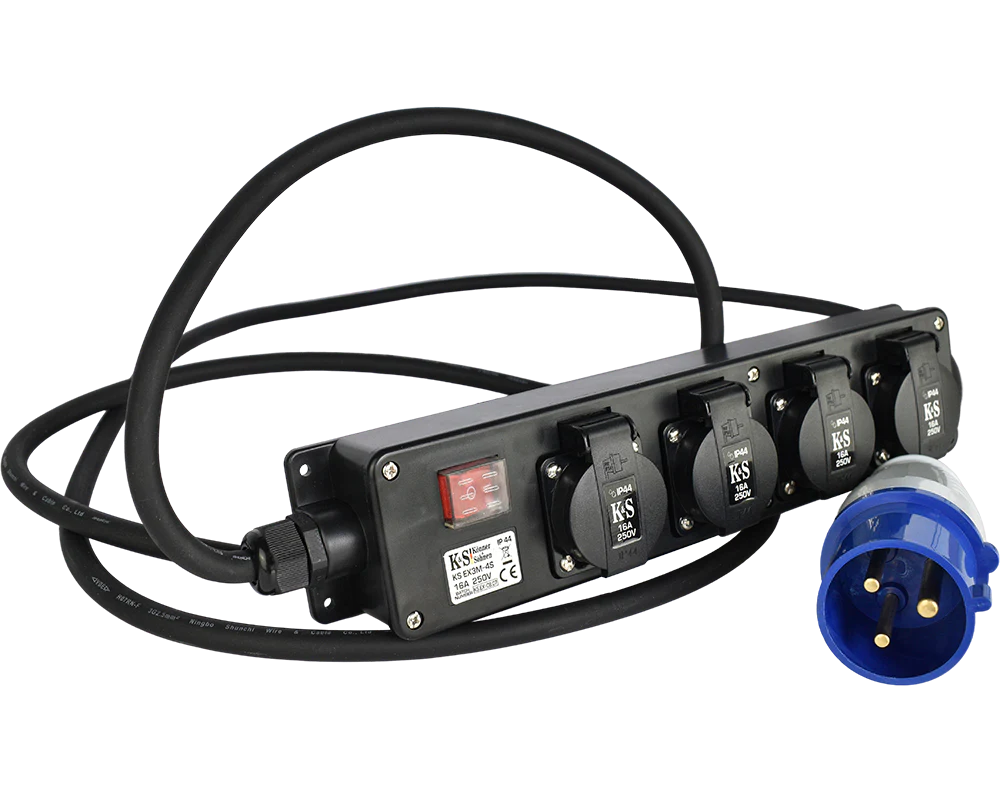 k&s steckdosenadapter ks ex3m 4s