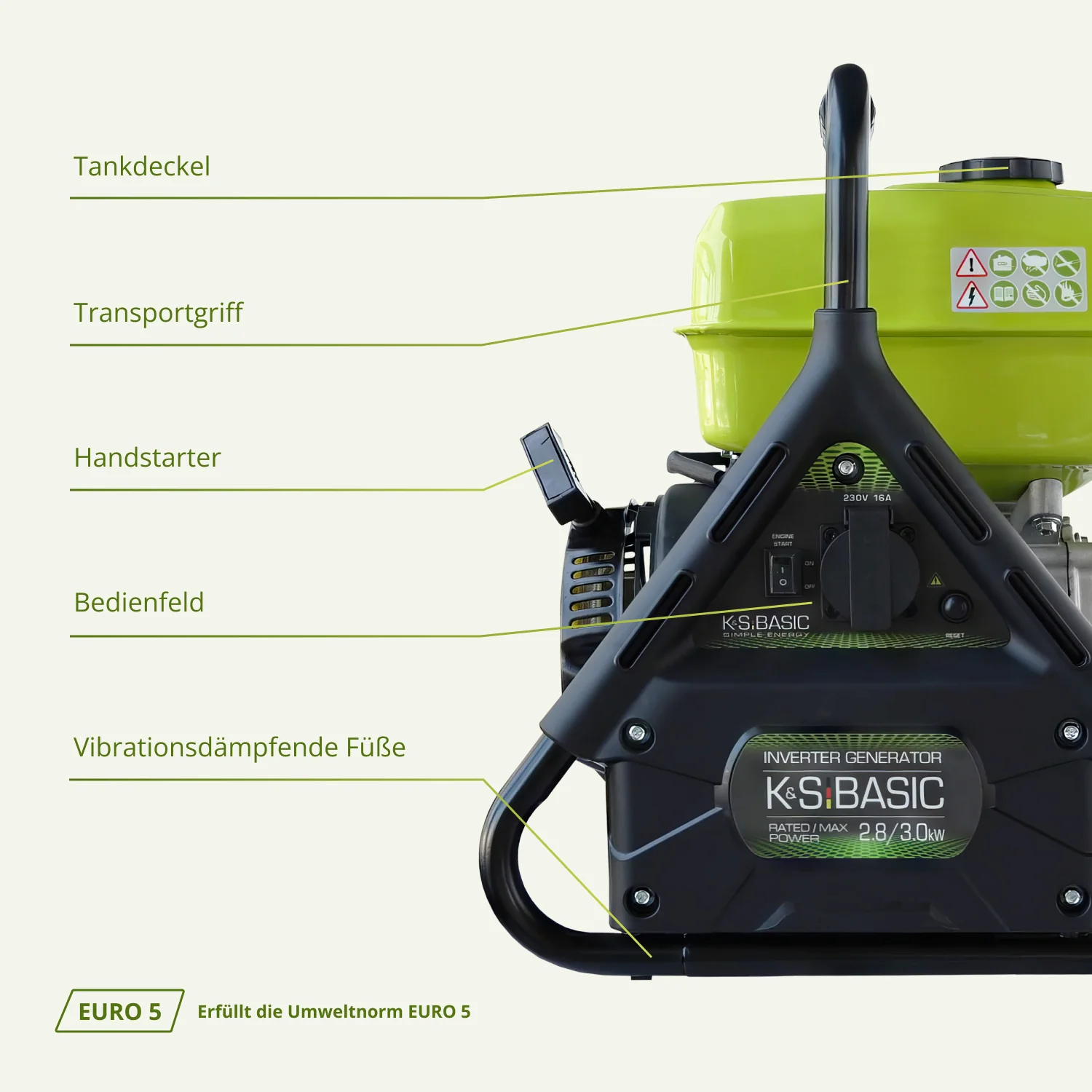 k&s inverter generator ksb 31i