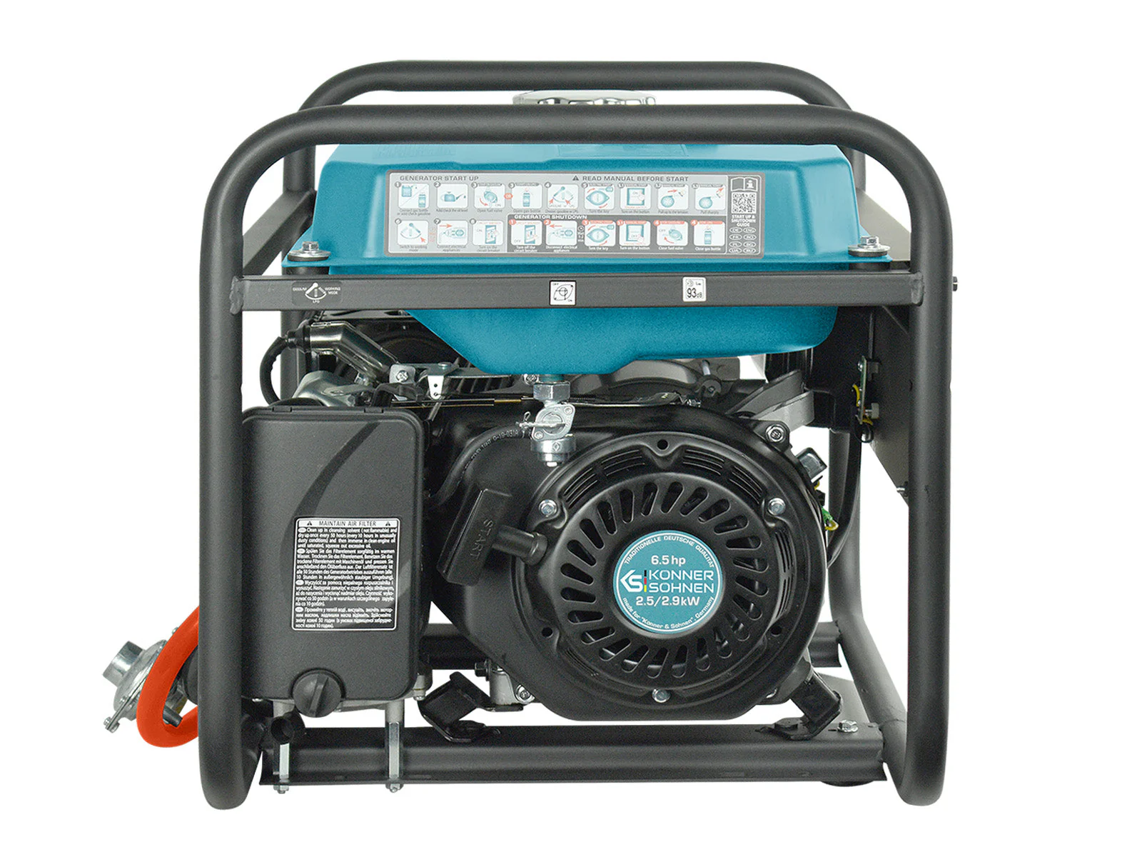 k&s lpg/gasoline generator ks2900g