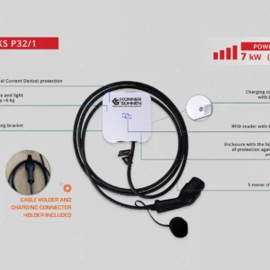 k&s ladestation für elektrofahrzeug ks p32/1